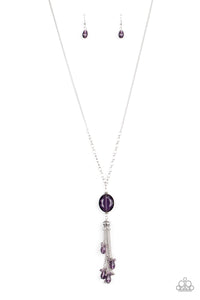 Fringe Flavor - Purple Necklace **Pre-Order**