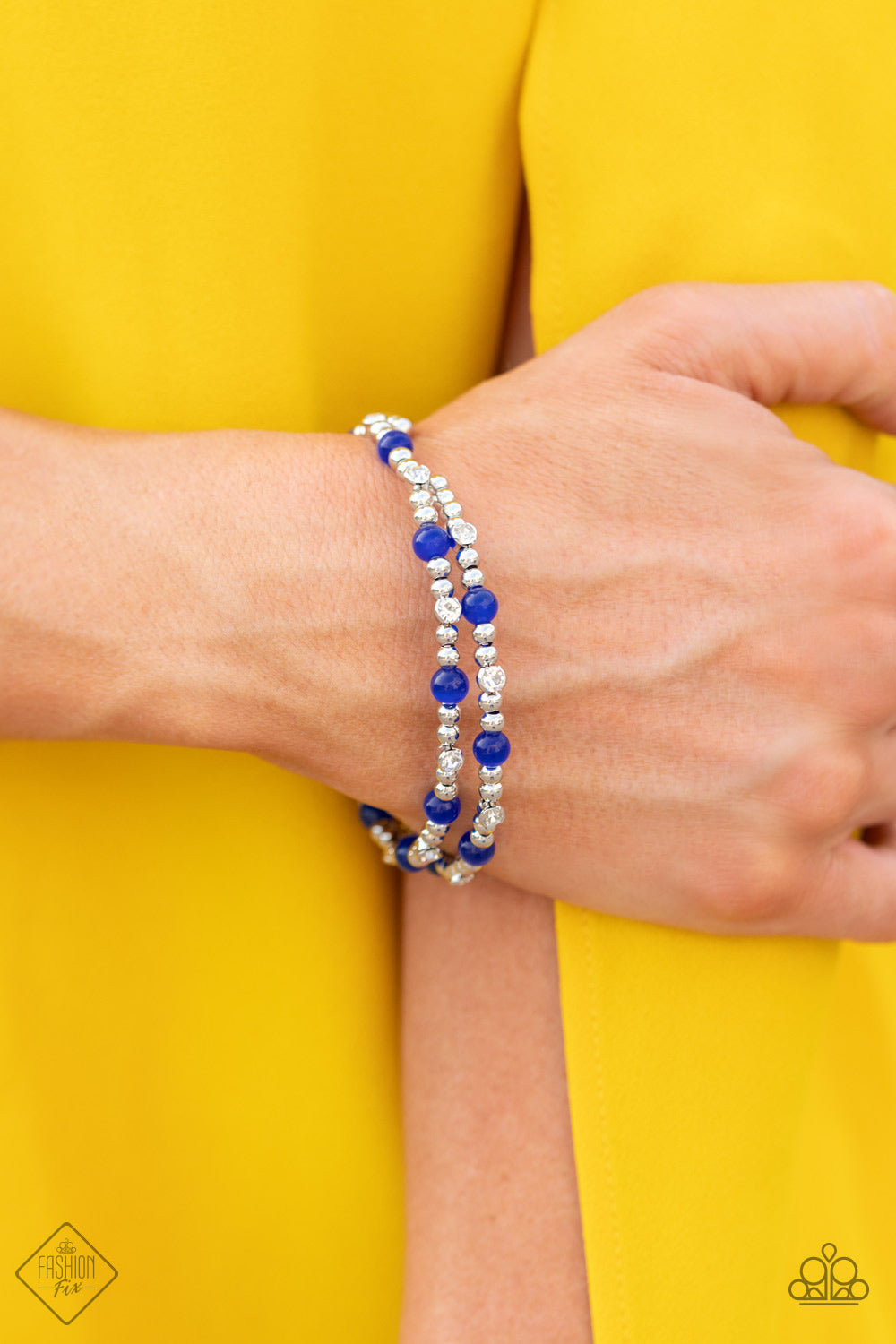 Ethereally Entangled - Blue Bracelet