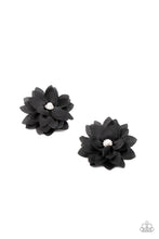 Load image into Gallery viewer, Things That Go BLOOM! - Black Hair Clip