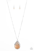 Load image into Gallery viewer, Tangled Gardens - Orange Necklace