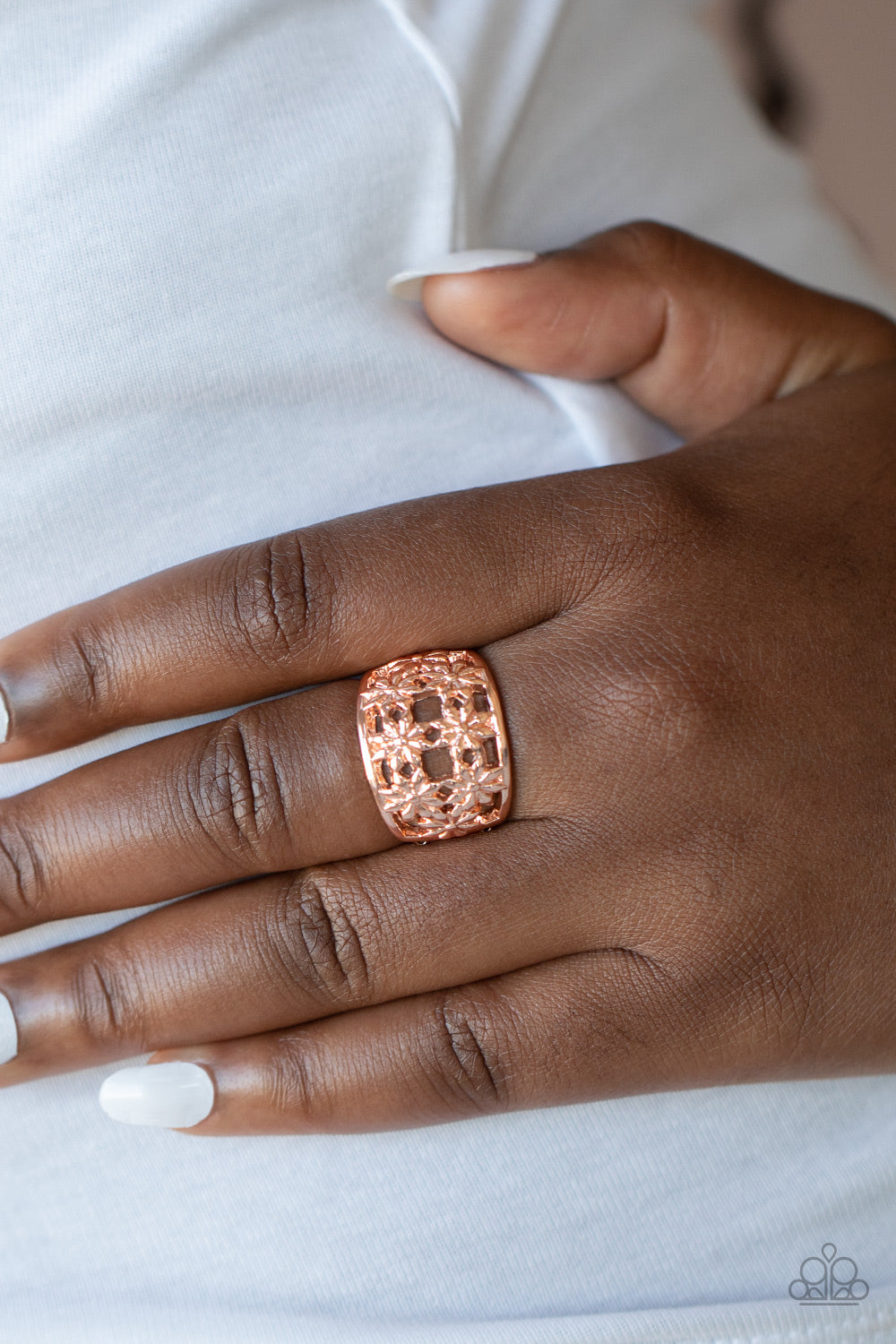 Crazy About Daisies - Rose Gold Ring