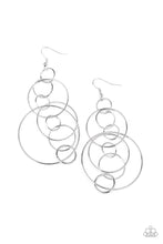 Load image into Gallery viewer, Running Circles Around You - Silver Earrings **Pre-Order**