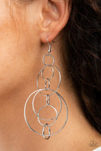 Load image into Gallery viewer, Running Circles Around You - Silver Earrings **Pre-Order**