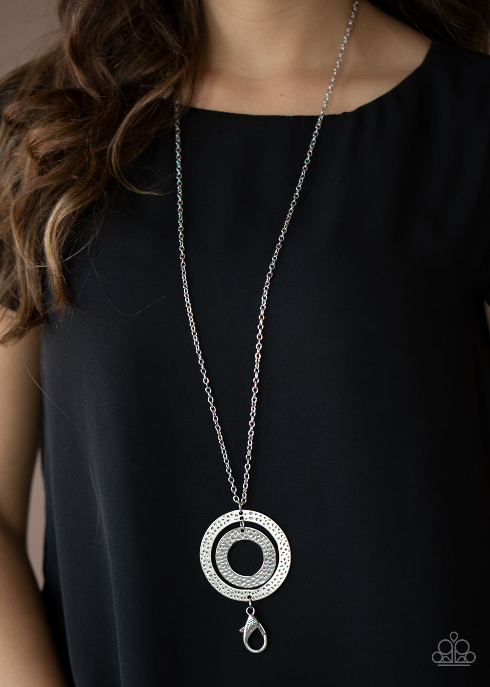 Circle Back To That - Silver Necklace
