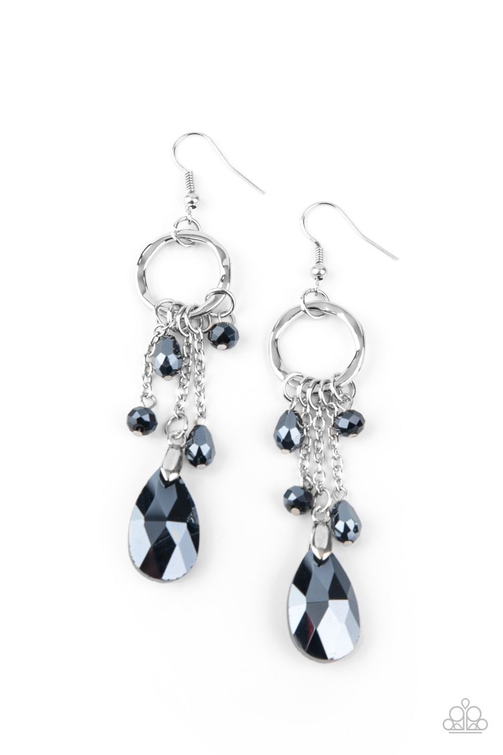 Glammed Up Goddess - Blue Earrings