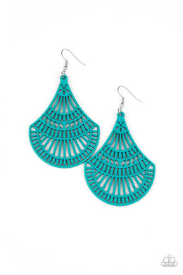 Tropical Tempest - Blue Earrings **Pre-Order**