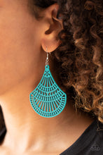 Load image into Gallery viewer, Tropical Tempest - Blue Earrings **Pre-Order**