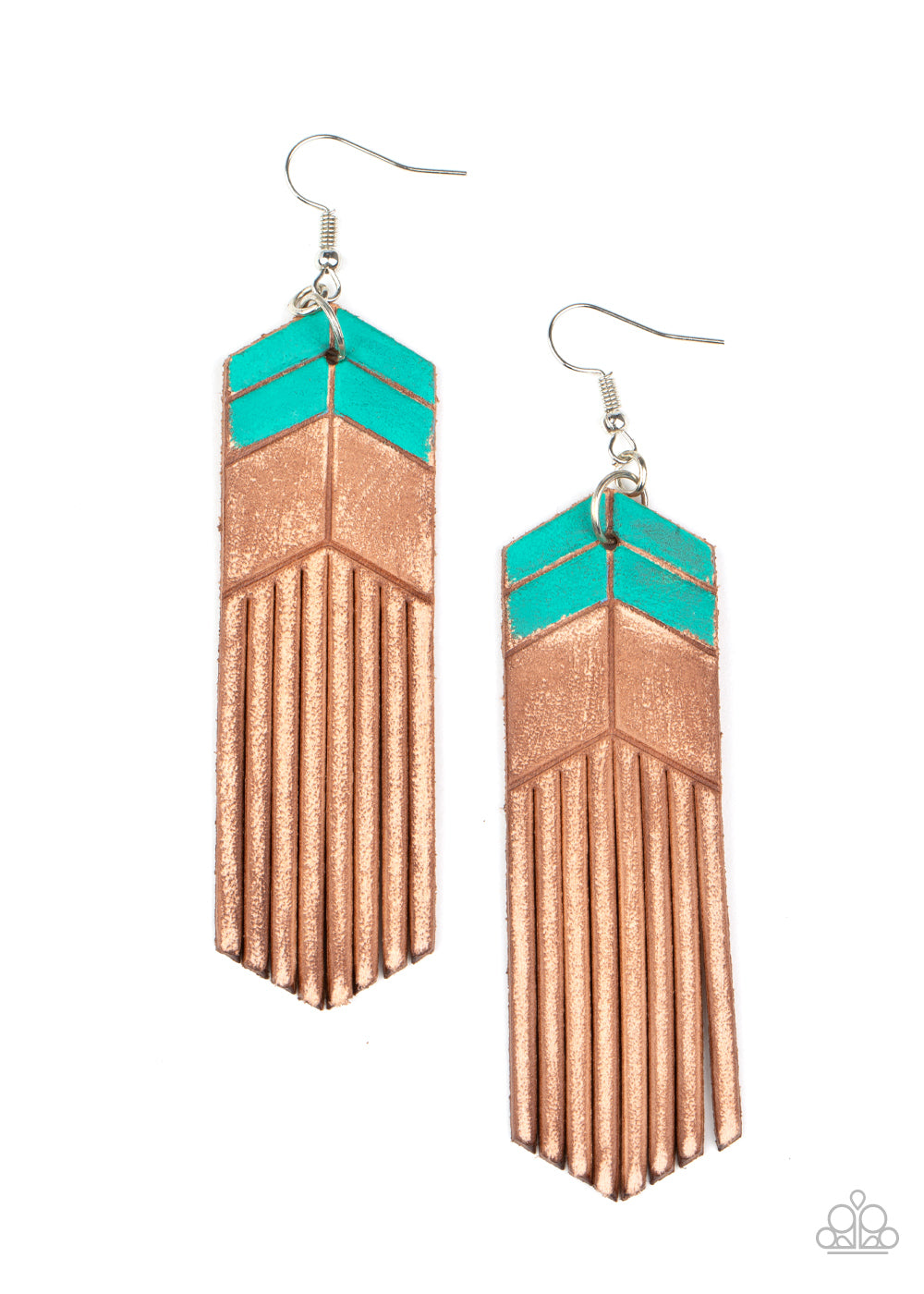 Desert Trails - Blue Earrings