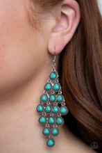 Load image into Gallery viewer, Rural Rainstorms - Blue Earrings