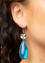 Load image into Gallery viewer, Jaw-Dropping Drama - Blue Earrings **Pre-Order**