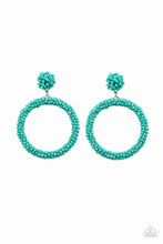 Load image into Gallery viewer, Be All You Can BEAD - Blue Earrings