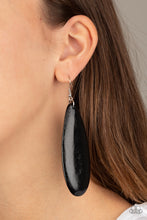 Load image into Gallery viewer, Tropical Ferry - Black Earrings