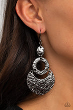 Load image into Gallery viewer, Shimmer Suite - Black Earrings