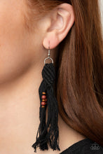Load image into Gallery viewer, Beach Bash - Black Earrings