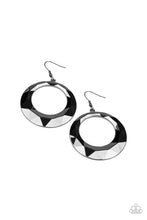Load image into Gallery viewer, Fiercely Faceted - Black Earrings