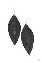 Load image into Gallery viewer, Wherever The Wind Takes Me - Black Earrings