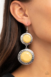 Thrift Shop Stop - Yellow Earrings **Pre-Order**