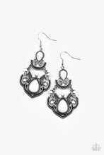 Load image into Gallery viewer, Palm Tree Tiaras - White Earrings