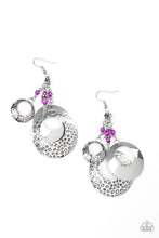 Load image into Gallery viewer, Wanderlust Garden - Purple Earrings **Pre-Order**