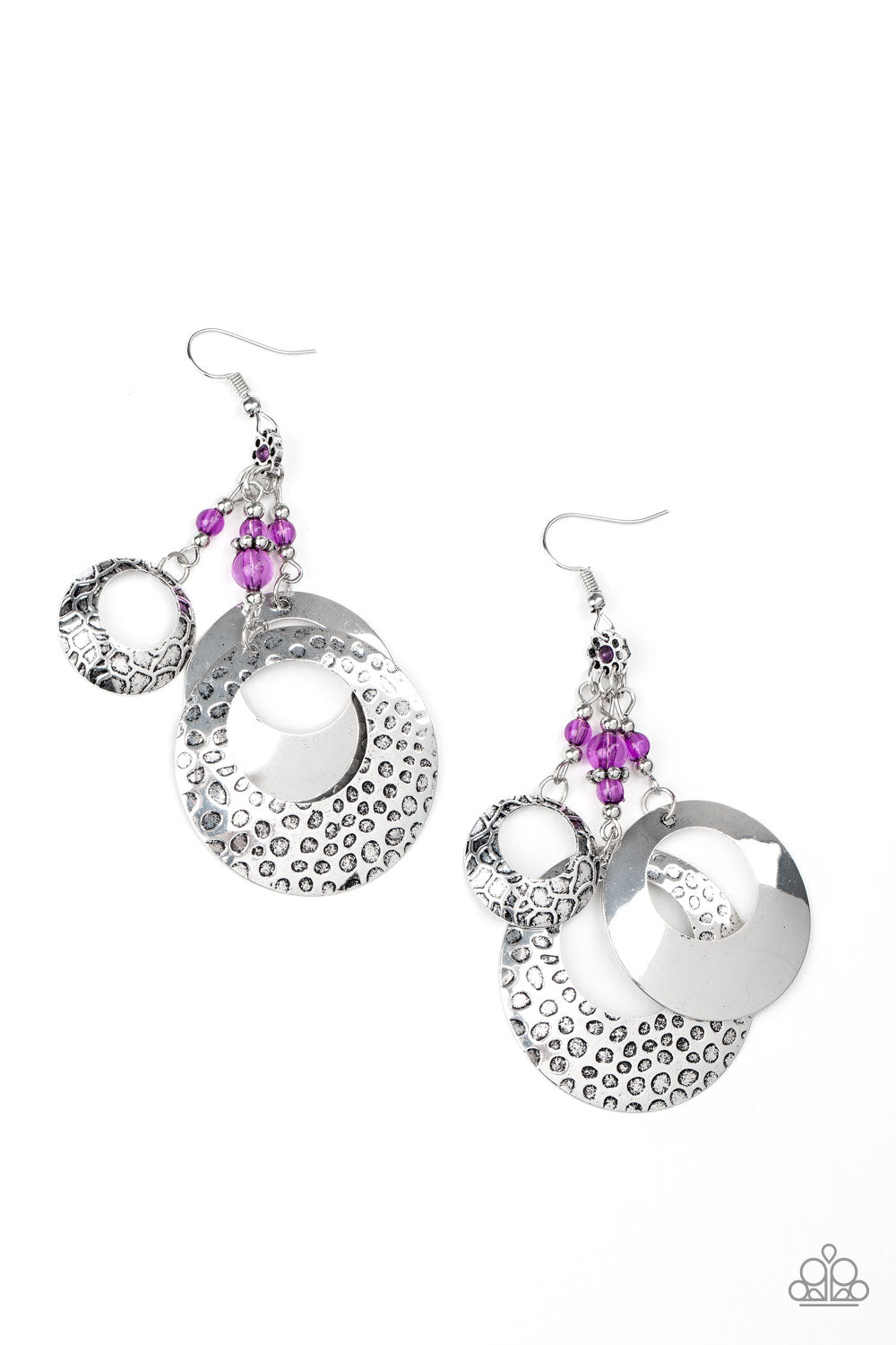 Wanderlust Garden - Purple Earrings **Pre-Order**