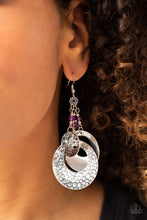 Load image into Gallery viewer, Wanderlust Garden - Purple Earrings **Pre-Order**