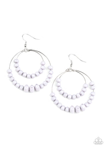Paradise Party - Silver Earrings