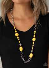 Load image into Gallery viewer, When I GLOW Up - Yellow Necklace
