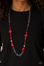 Load image into Gallery viewer, When I GLOW Up - Red Necklace