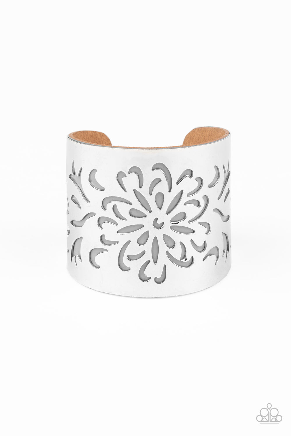 Get Your Bloom On - Silver Bracelet