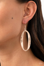 Load image into Gallery viewer, OVAL My Head - Rose Gold Earrings **Pre-Order**
