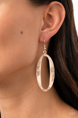 OVAL My Head - Rose Gold Earrings **Pre-Order**