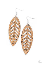 Load image into Gallery viewer, You&#39;re Such A CORK - Brown Earrings