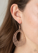 Load image into Gallery viewer, Serenely Shattered - Rose Gold Earrings **Pre-Order**