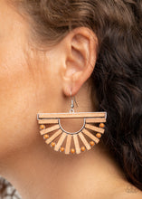 Load image into Gallery viewer, Wooden Wonderland - Brown Earrings