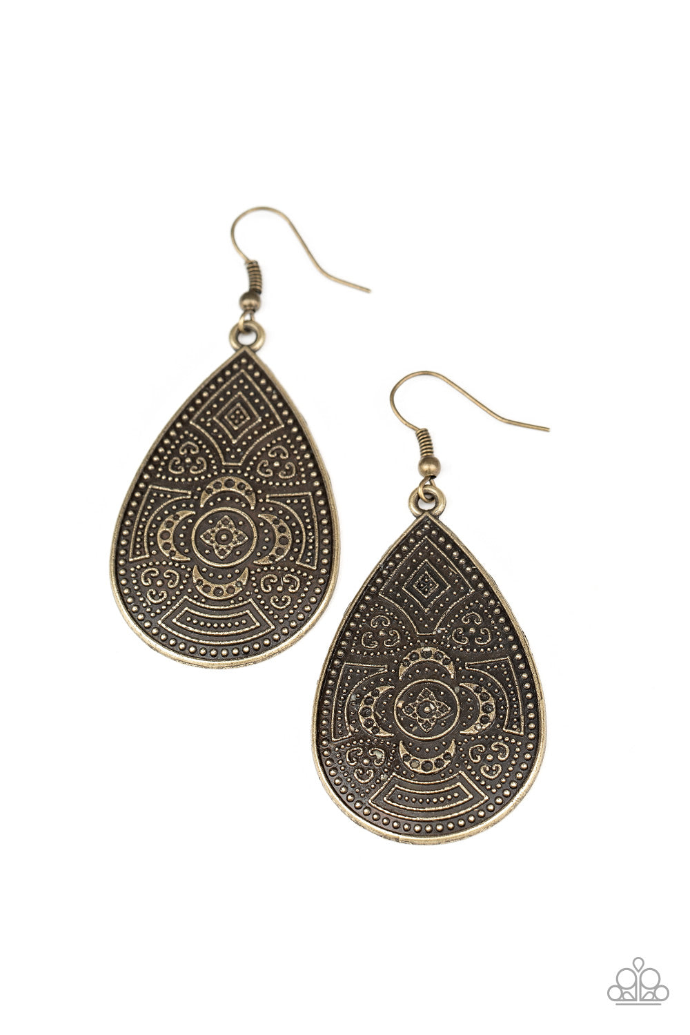 Tribal Takeover - Brass Earrings **Pre-Order**