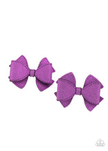 Load image into Gallery viewer, Dont BOW It - Purple Hair Clip