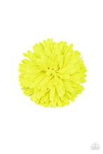 Load image into Gallery viewer, Neon Garden - Yellow Hair Clip **Pre-Order**