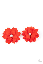 Load image into Gallery viewer, Things That Go BLOOM! - Red Hair Clip