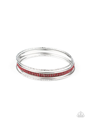 Heap It On - Red Bracelet