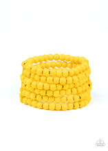 Load image into Gallery viewer, Diving in Maldives - Yellow Bracelet