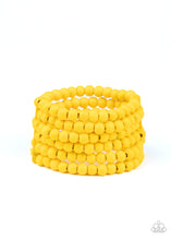 Load image into Gallery viewer, Diving in Maldives - Yellow Bracelet