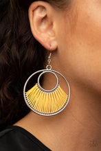 Load image into Gallery viewer, Really High-Strung - Yellow Earrings