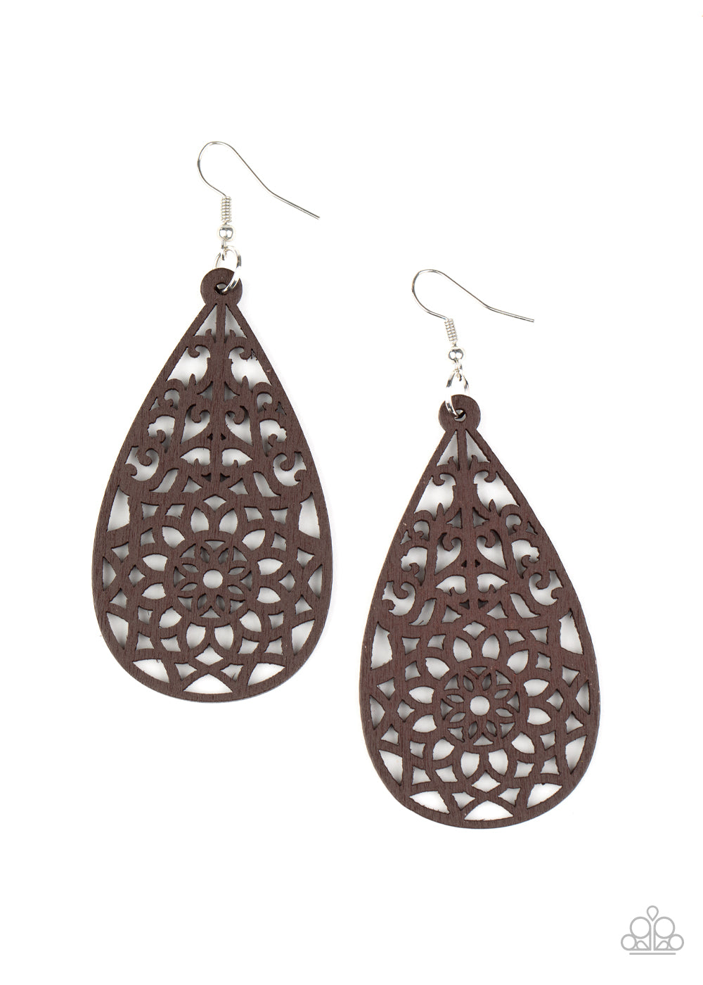 Seaside Sunsets - Brown Earrings **Pre-Order**