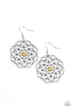 Load image into Gallery viewer, Botanical Bash - Yellow Earrings