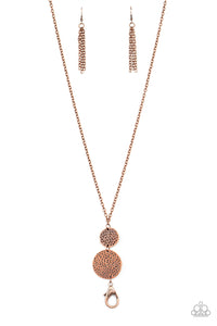 Shoulder To Shoulder - Copper Necklace **Pre-Order**