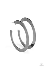 Load image into Gallery viewer, The Inside Track - Black Earrings