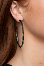 Load image into Gallery viewer, Totally Throttled - Black Earrings