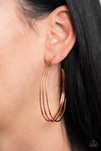 Load image into Gallery viewer, Rimmed Radiance - Copper Earrings