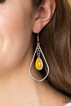 Load image into Gallery viewer, Ethereal Elegance - Yellow Earrings **Pre-Order**