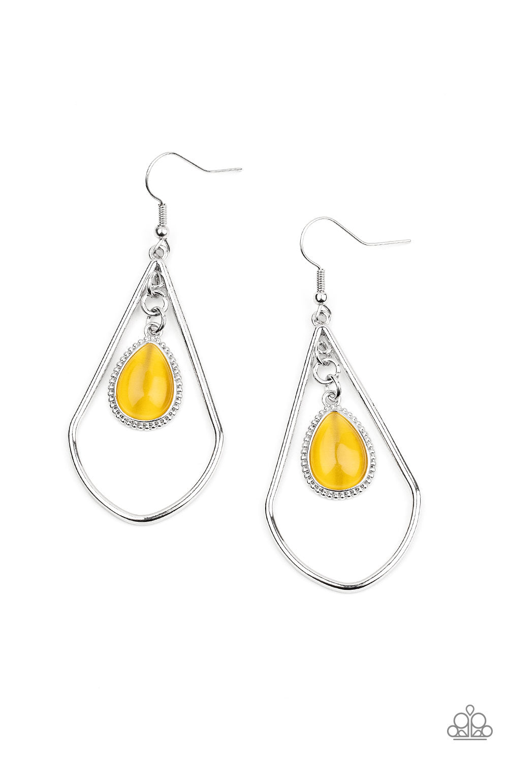 Ethereal Elegance - Yellow Earrings **Pre-Order**